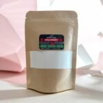 strawberry fluoride free toothpaste powder refill bag | natural mineral tooth powder aurora loonie | made in canada.jpg